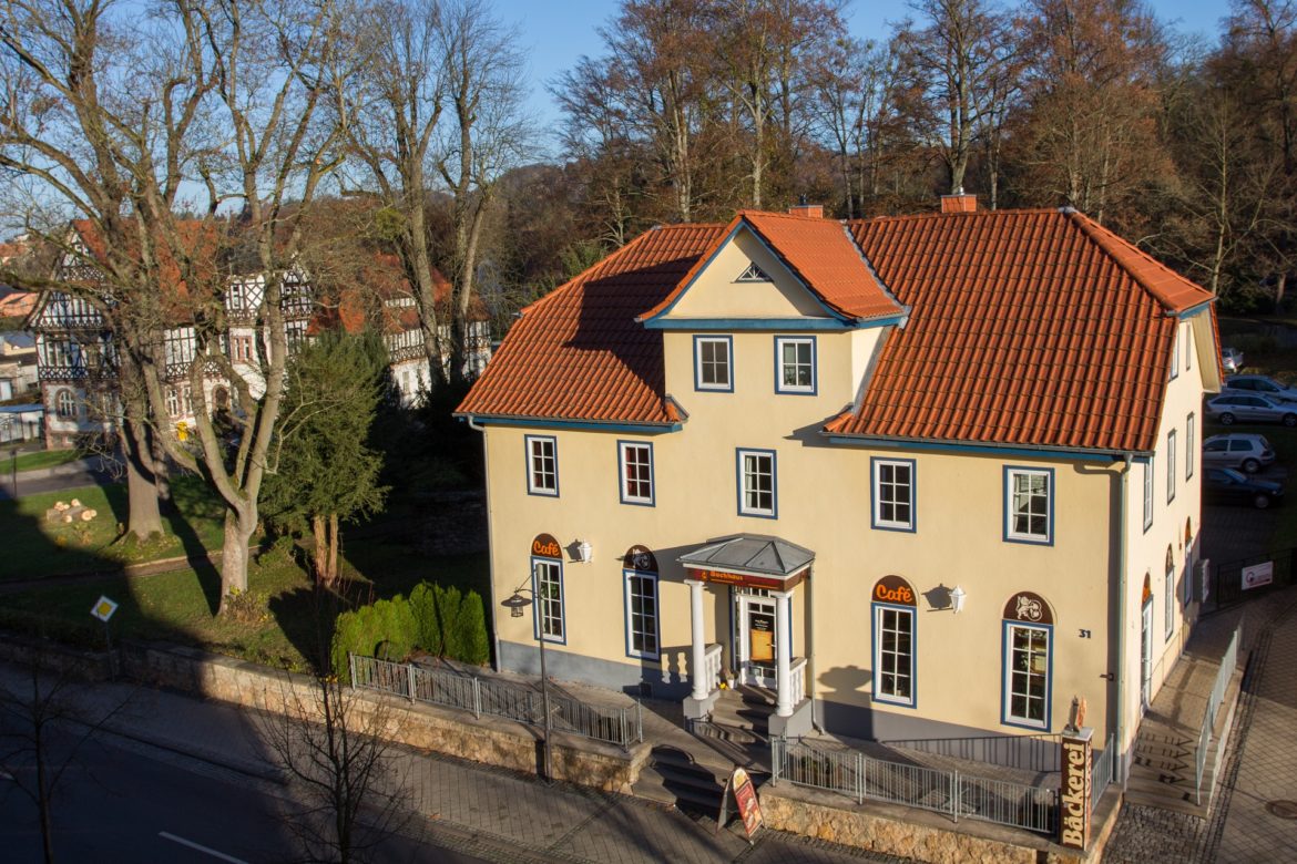 Außenansicht Ferienwohnungen Im alten Rathaus in Bad Liebenstein