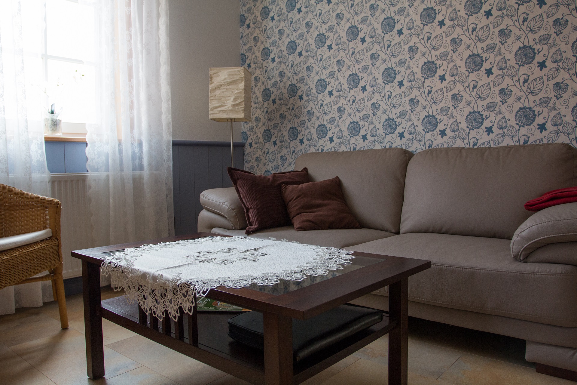 Ferienwohnung Amtsstube - Wohnbereich