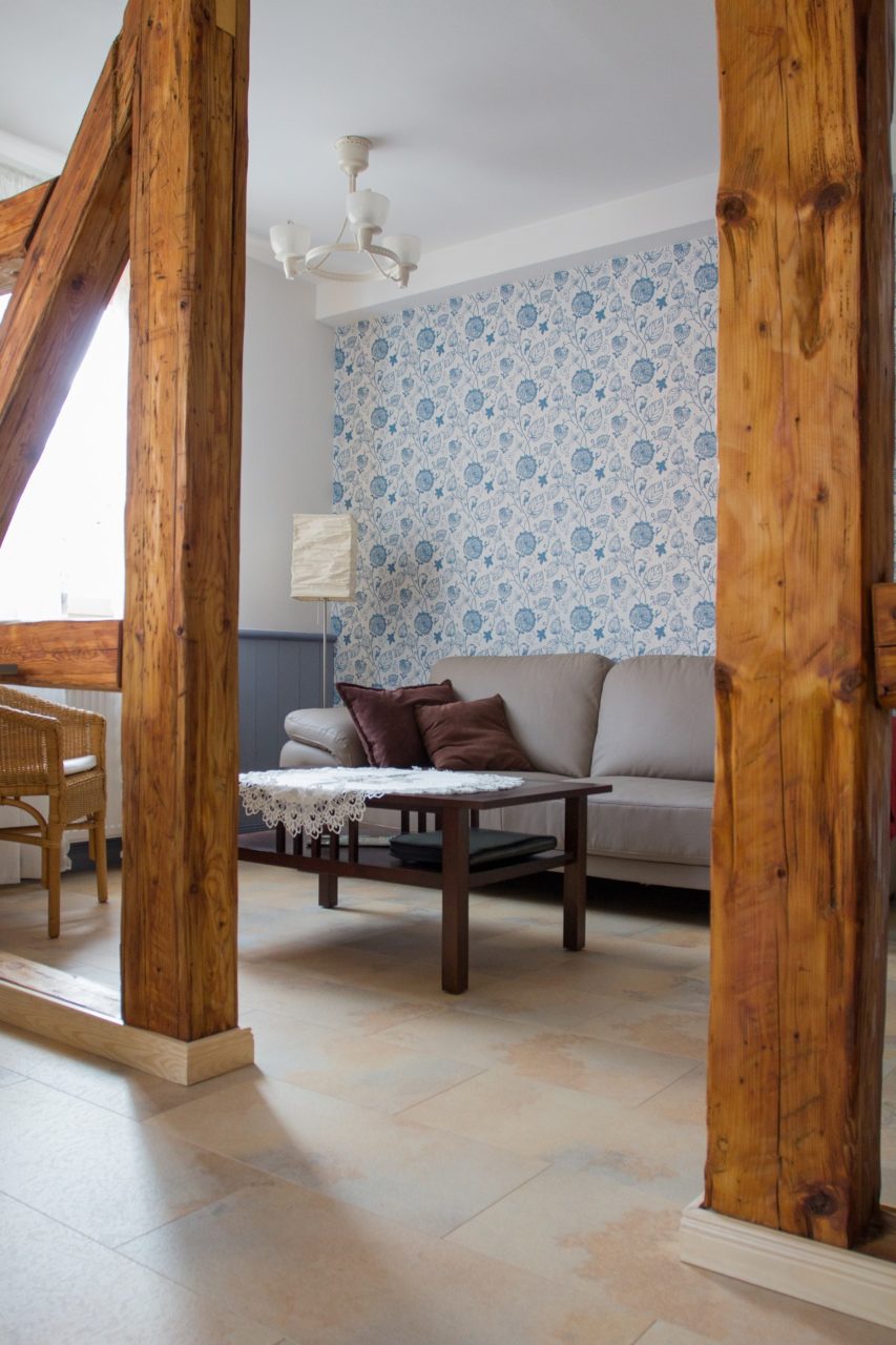 Ferienwohnung Amtsstube - Wohnbereich
