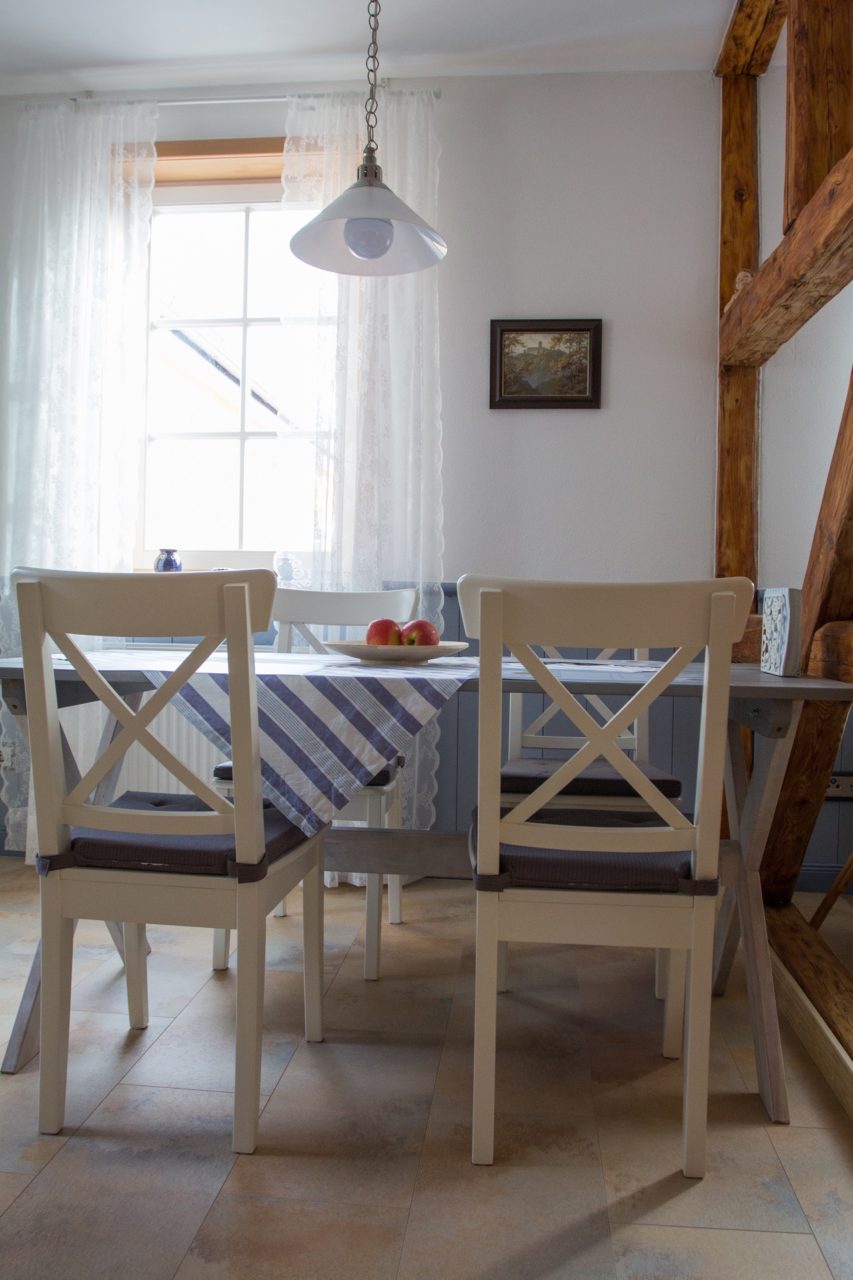 Ferienwohnung Amtsstube - Essbereich
