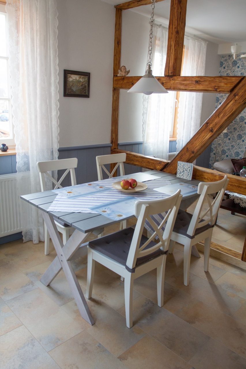 Ferienwohnung Amtsstube - Essbereich