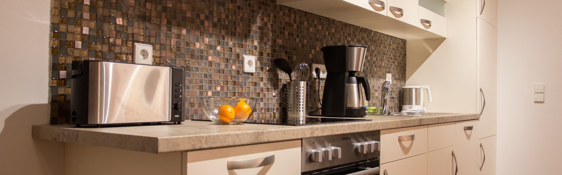 Ferienwohnung Ratssaal - Küchenzeile