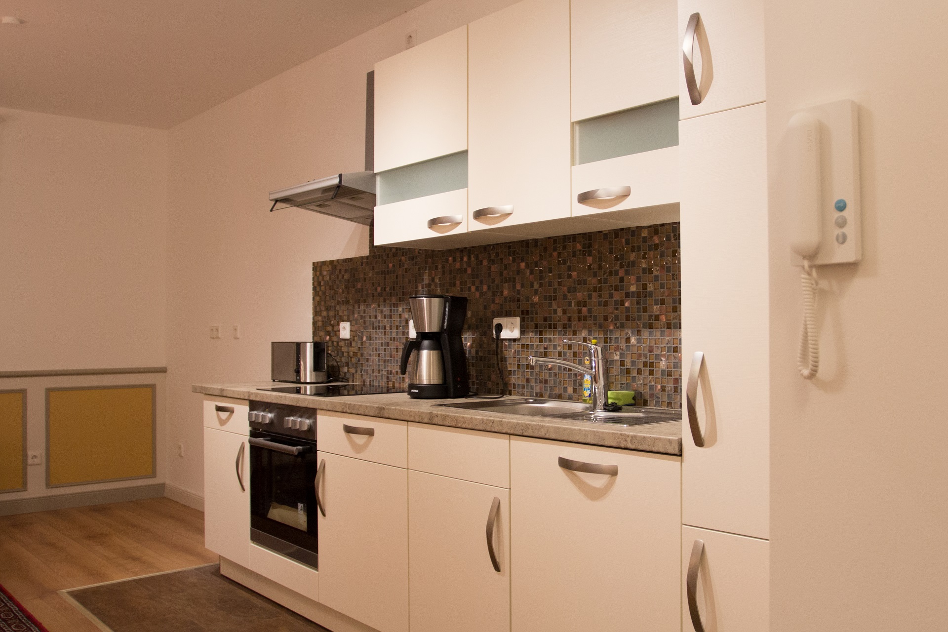 Ferienwohnung Ratssaal - Küchenzeile