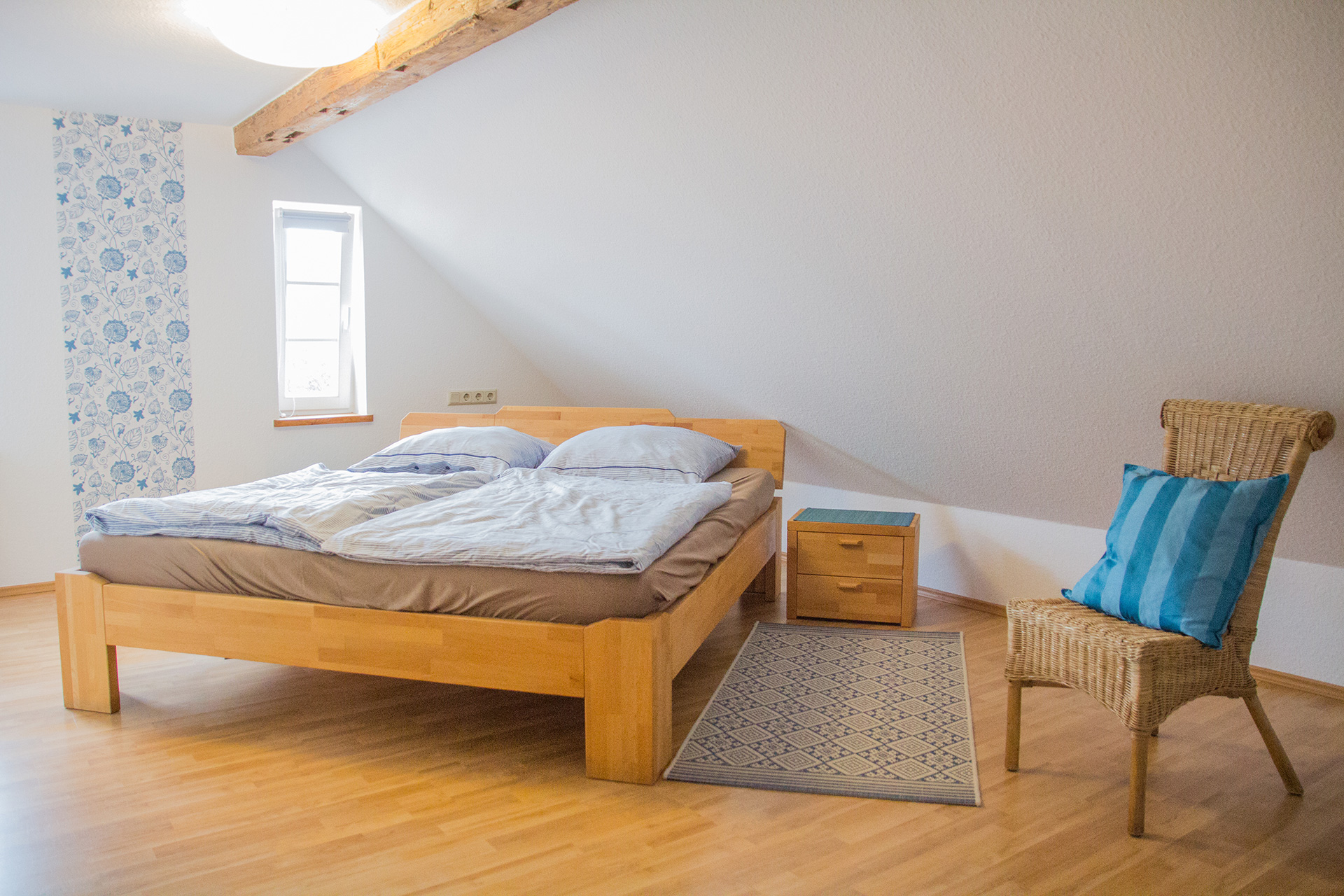 Ferienwohnung Schwalbennest - Schlafzimmer