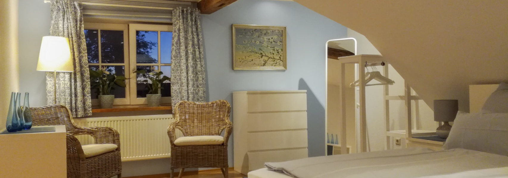 Ferienwohnung Schwalbennest - Schlafzimmer