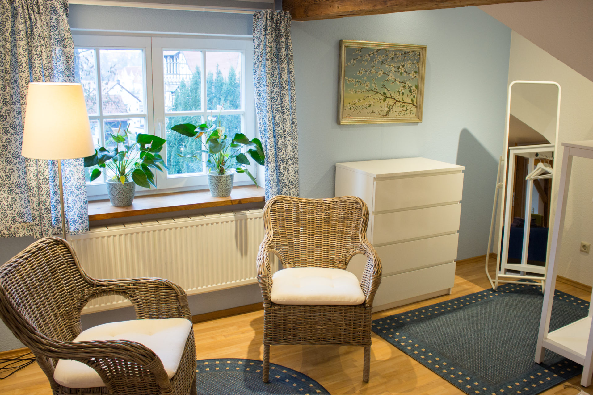 Ferienwohnung Schwalbennest - Schlafzimmer