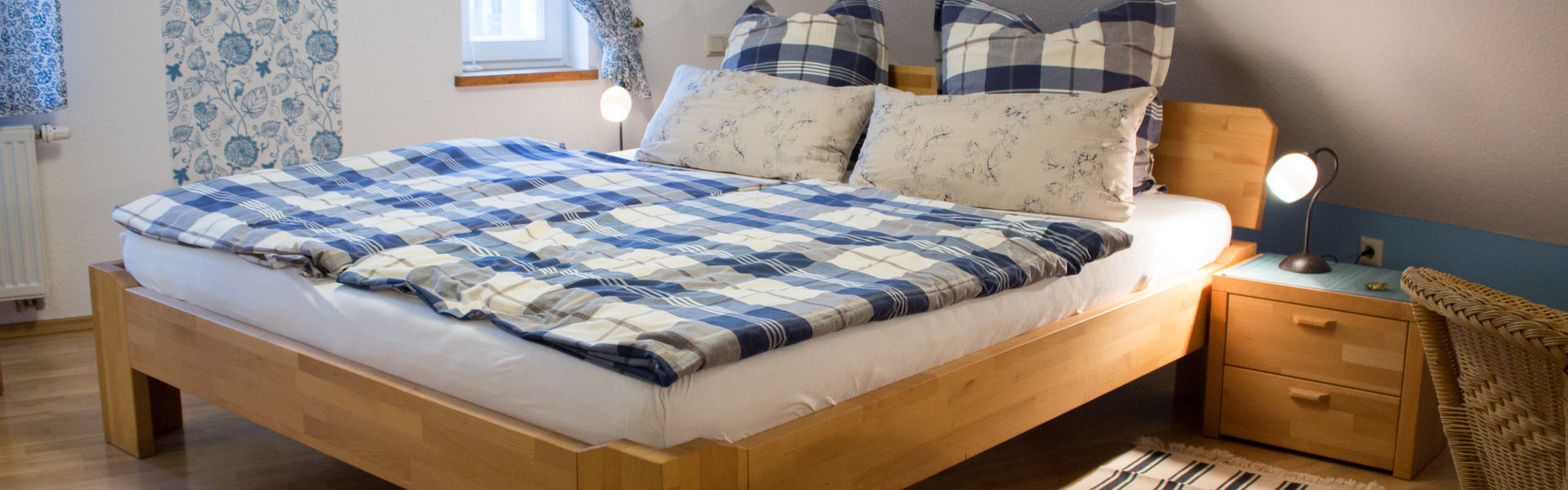 Ferienwohnung Schwalbennest - Schlafzimmer