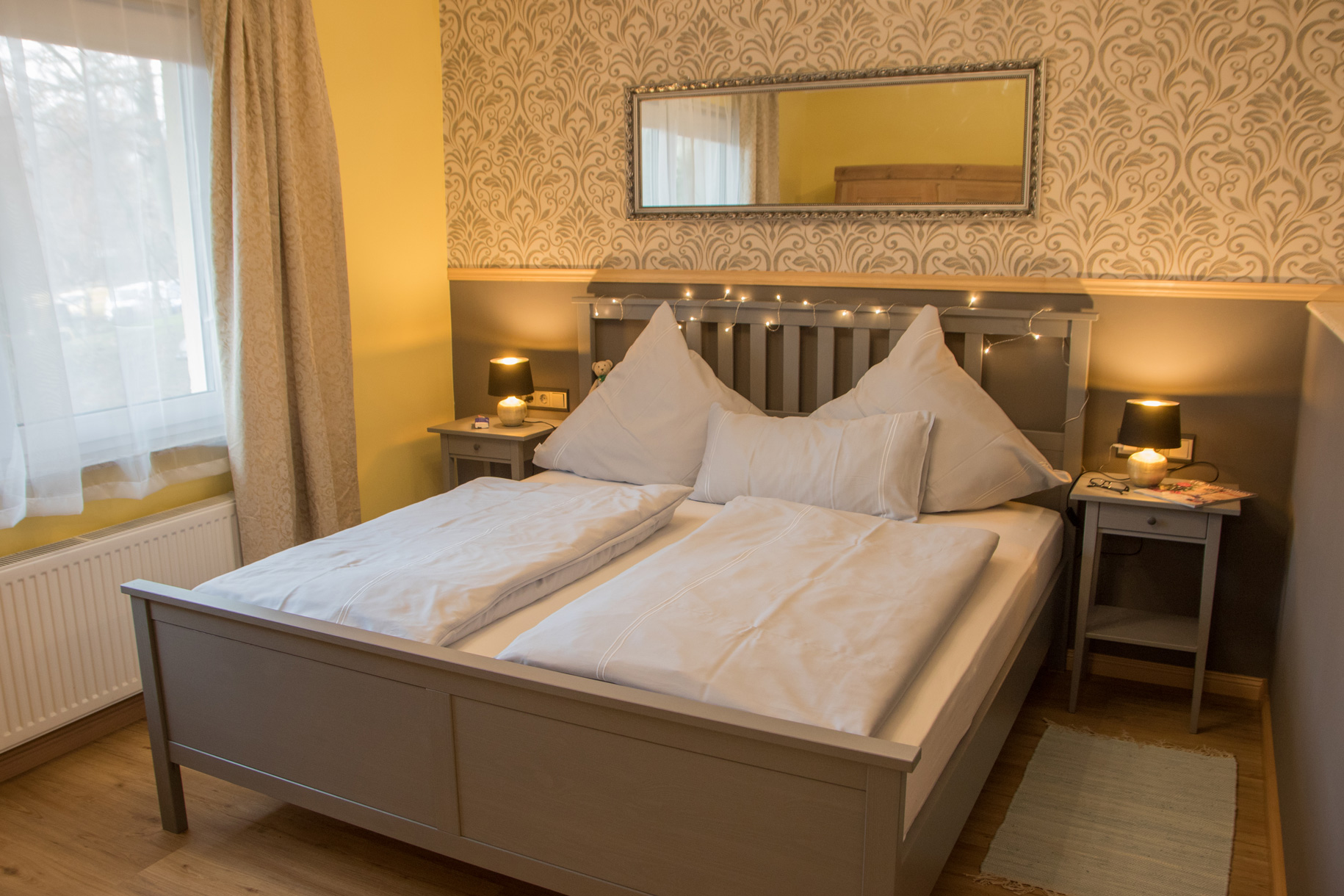 Apartment Postblick - Wohn-Schlafzimmer