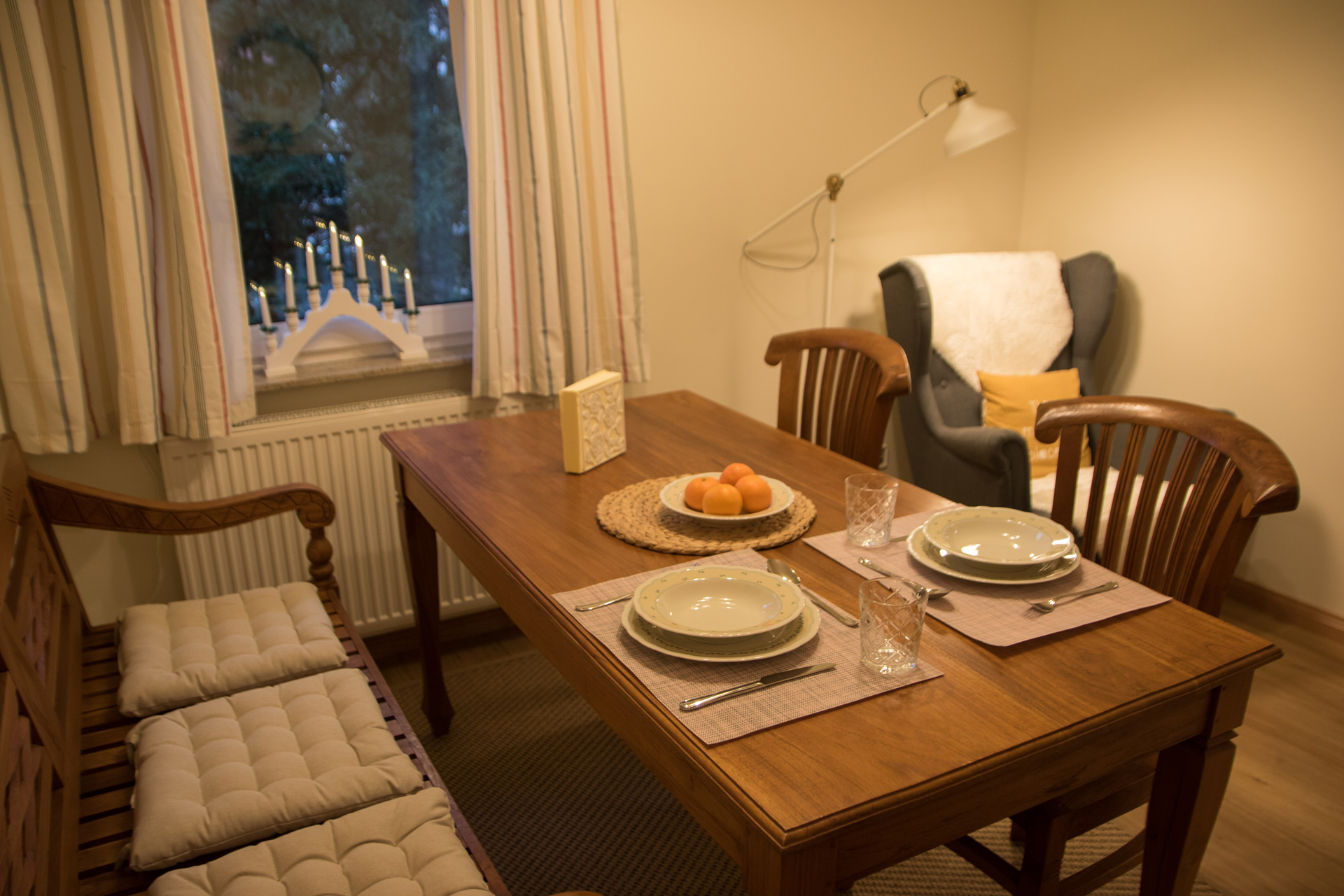 Apartment Postblick - Esszimmer