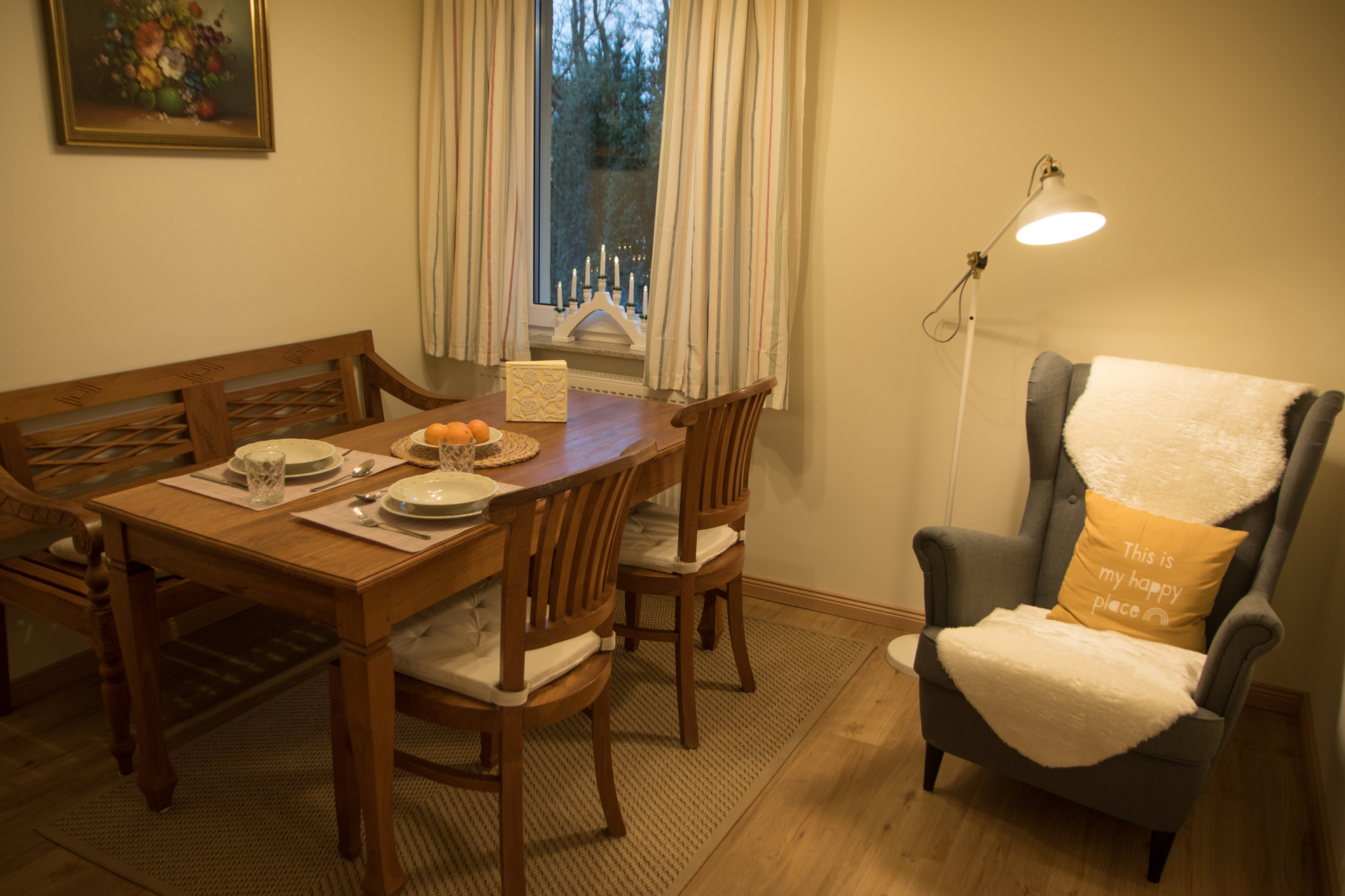 Apartment Postblick - Esszimmer